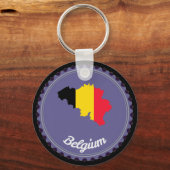 Porte-clés Pays de Belgique (Recto)