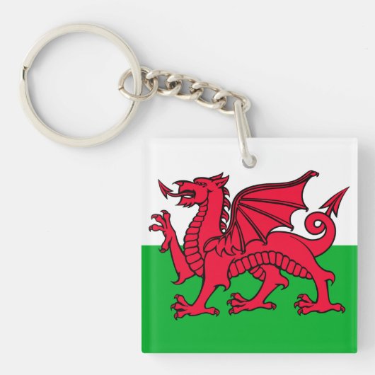 Porte-clés Pays de Galles (Devant)