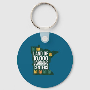 Porte-clés Pays des 10 000 centres d'apprentissage Qualité de