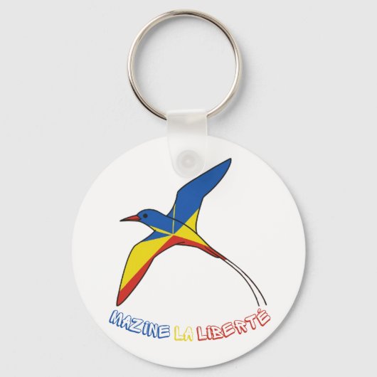 Porte-clés Pays en queue (Recto)