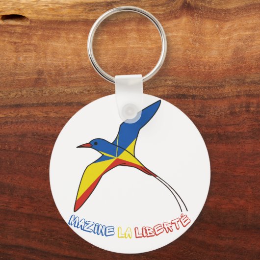 Porte-clés Pays en queue (Verso)