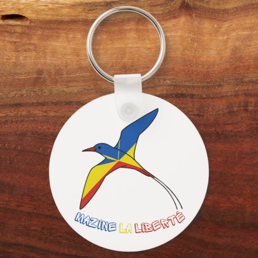 Porte-clés Pays en queue (Recto)