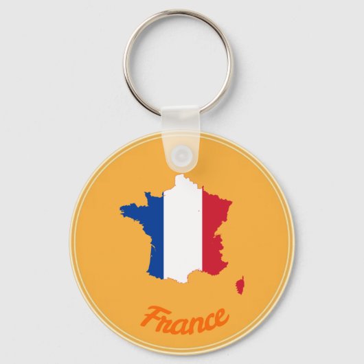 Porte-clés Pays français (Recto)