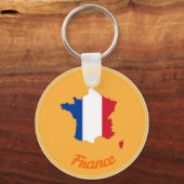 Porte-clés Pays français (Recto)