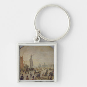 Porte-clés Paysage 2 d'hiver