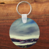 Porte-clés Paysage Abstrait (Recto)