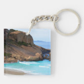 Porte-clés Paysage côtier (Dos)