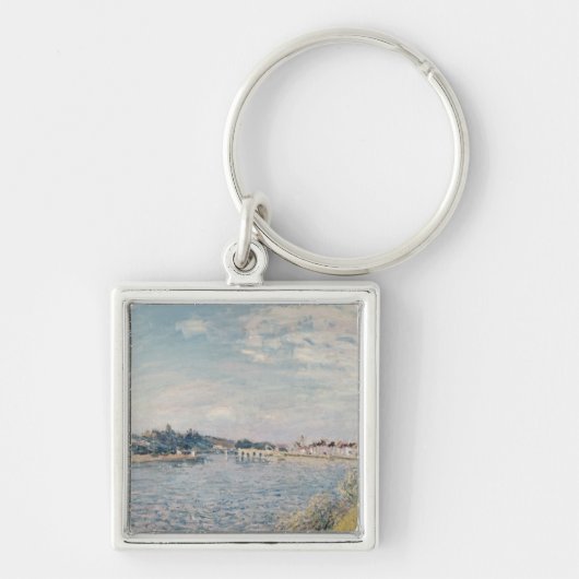 Porte-clés Paysage d'Alfred Sisley | (Devant)