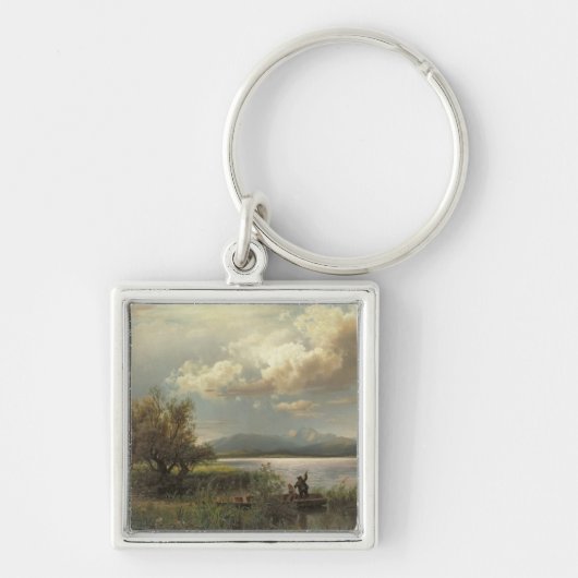 Porte-clés Paysage de Bavière, 1856 (Devant)