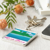 Porte-clés Paysage de Bora bora (Côté)