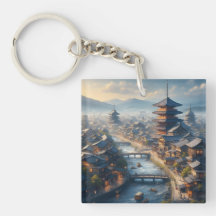 Paysage de Kyoto Japon Voyage Vintage