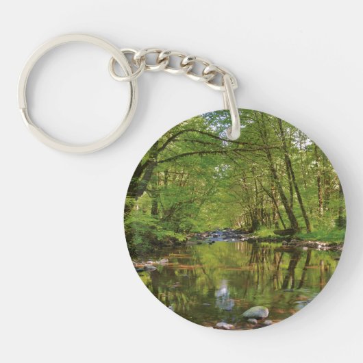 Porte-clés Paysage de la rivière Wilson (Devant)