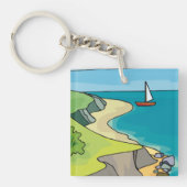 Porte-clés Paysage de la voile (Devant)