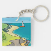 Porte-clés Paysage de la voile (Dos)