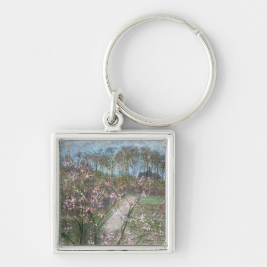 Porte-clés Paysage de ressort (Devant)