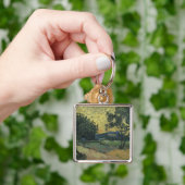 Porte-clés Paysage de Van Gogh au crépuscule (main)