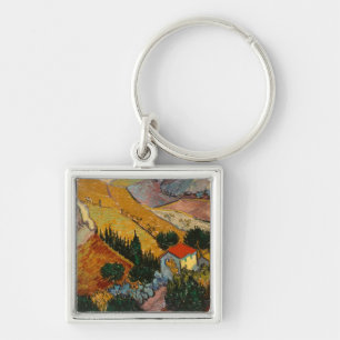 Porte-clés Paysage de Vincent van Gogh avec la Chambre et