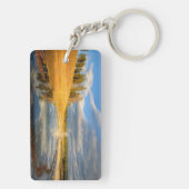 Porte-clés Paysage de Yellowstone (Dos)