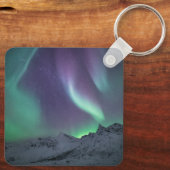 Porte-clés Paysage des aurores boréales (Verso)