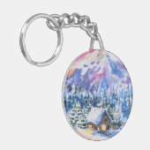 Porte-clés Paysage d'hiver (Devant gauche)