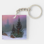 Porte-clés Paysage d'hiver Caspar David Friedrich (Dos)