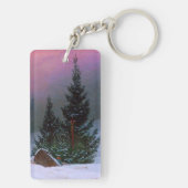 Porte-clés Paysage d'hiver Caspar David Friedrich (Dos)