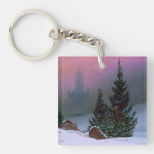 Porte-clés Paysage d'hiver Caspar David Friedrich