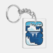 Porte-clés Paysage d'Iceberg (Devant gauche)