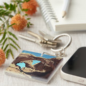 Porte-clés Paysage du désert de Double Arch (Devant Droit)