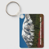 Porte-clés Paysage du parc national du Mont Rainier (Recto)