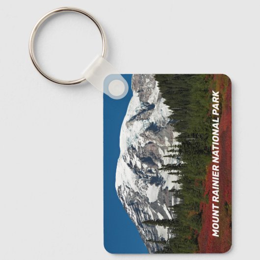 Porte-clés Paysage du parc national du Mont Rainier (Recto)