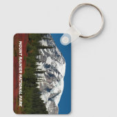 Porte-clés Paysage du parc national du Mont Rainier (Verso)
