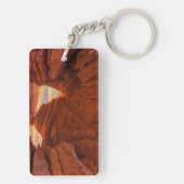 Porte-clés Paysage d'une grotte de grès érodé (Dos)