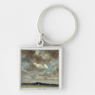 Porte-clés Paysage étendu de John Constable avec des clo