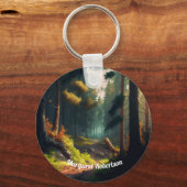 Porte-clés Paysage forestier (Recto)