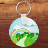 Porte-clés Paysage Imaginaire, porte - clé (Recto)
