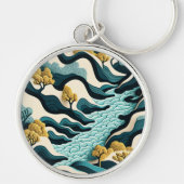 Porte-clés Paysage moderne (Devant)