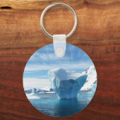 Porte-clés Paysage naturel de l'Iceberg Antarctique (Recto)