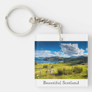 Porte-clés Paysage pittoresque en Ecosse