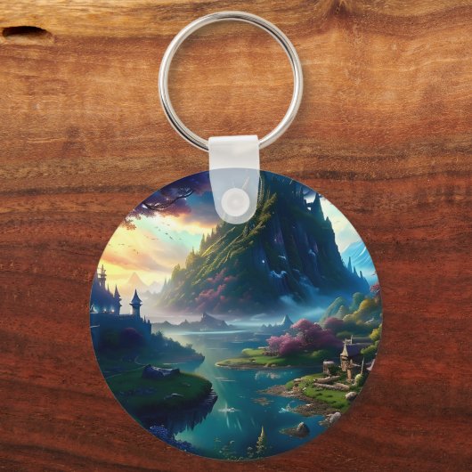 Porte-clés Paysage pittoresque Quatre (Verso)