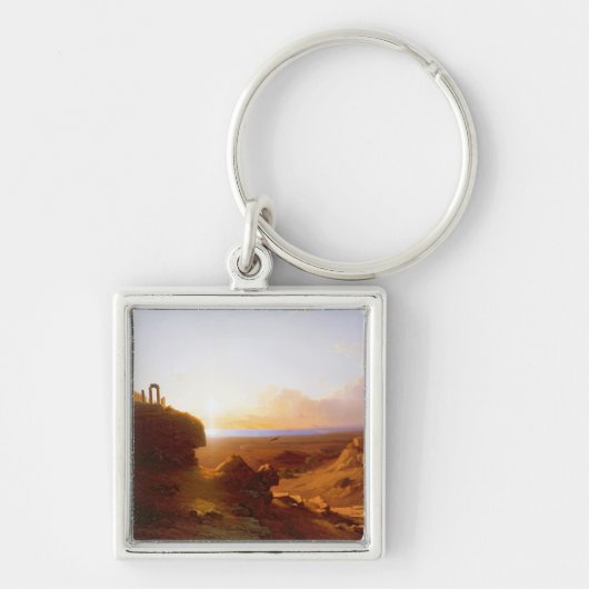 Porte-clés Paysage romantique, 1860 (Devant)