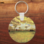 Porte-clés Paysage sous un ciel orageux par Vincent van Gogh (Recto)