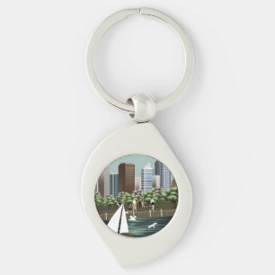 Porte-clés Paysage urbain