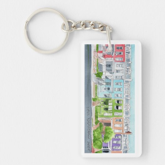 porte-clés paysage urbain (Devant)