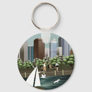Porte-clés Paysage urbain