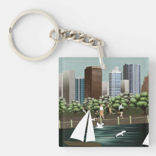 Porte-clés Paysage urbain