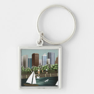 Porte-clés Paysage urbain