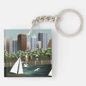 Porte-clés Paysage urbain (Dos)