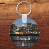 Porte-clés Paysage urbain de Montréal (Recto)