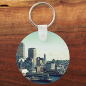 Porte-clés Paysage urbain de Seattle (Verso)